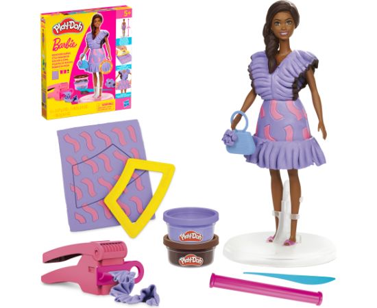 PLAY-DOH BARBIE игровой набор Барби Модница в оборках