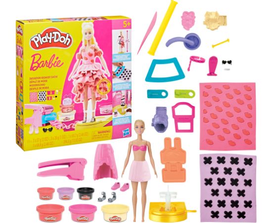 PLAY-DOH Rotaļu komplekts Barbie modes skate
