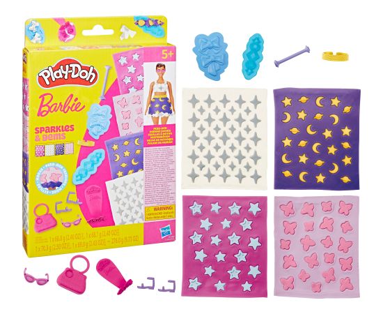 PLAY-DOH Rotaļu kompkekts Barbie apģērba dizains