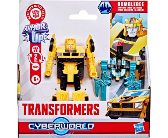 TRANSFORMERS Cyberworld figūra Armored Cyber Changers, 10cm