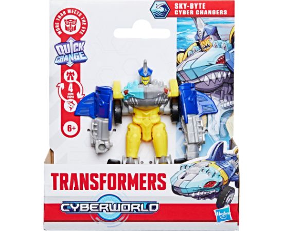 TRANSFORMERS Cyberworld figūra Armored Cyber Changers, 10cm