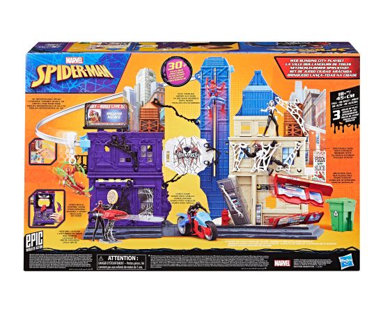 SPIDER-MAN игровой набор  Venomversus Web City Showdown