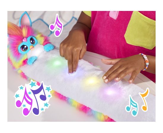 FURBY interaktīvā rotaļlieta Dj Furby Rainbow