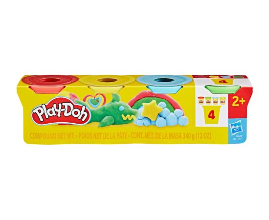 PLAY-DOH масса для лепки 4 шт