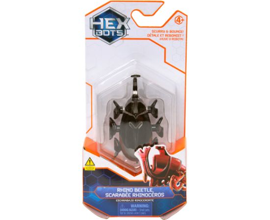 HEX BOTS интерактивная игрушка Жук-носорог