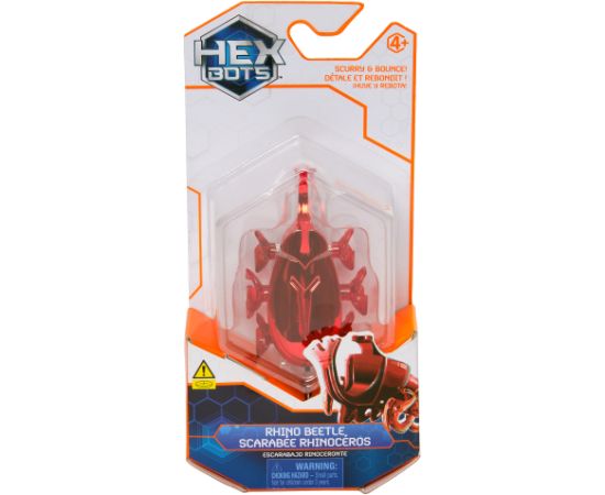 HEX BOTS интерактивная игрушка Жук-носорог