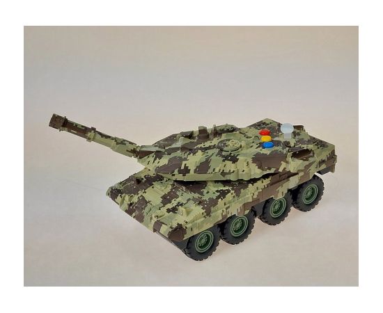 Adar Tanks ar skaņu un gaismu, inercija 26 cm 614291