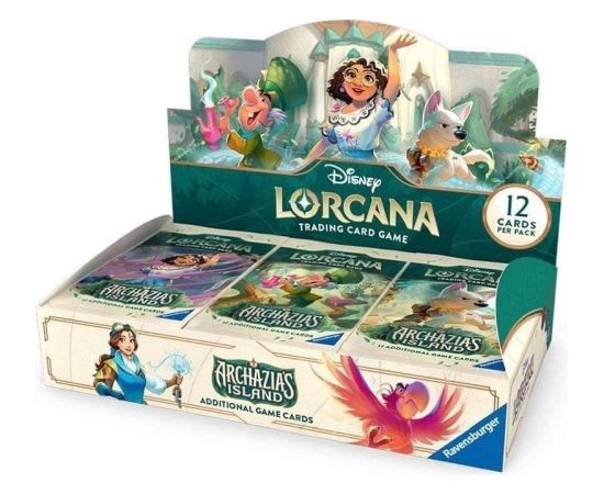 Dėlionė Ravensburger - TCG Disney Lorcana Archazia s Island Booster Box Ekranas 24 Pcs