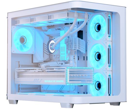 Aerocool P500C-G-WT-v1, tower case (white, Tempered Glass x 3)