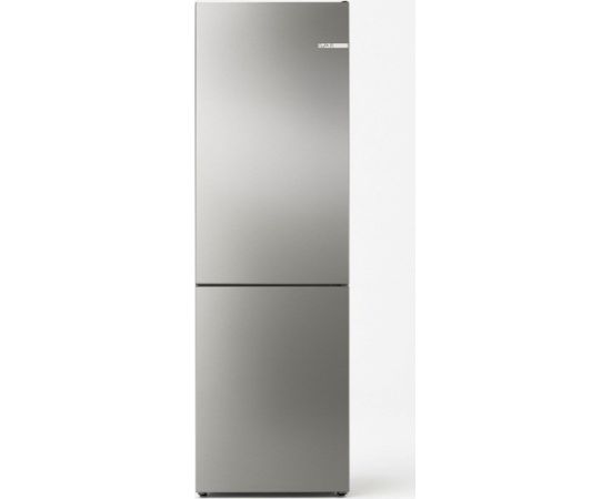 Bosch Serie 4 KGN39VIEB Fridge-Freezer Freestanding 368 L E Stainless Steel