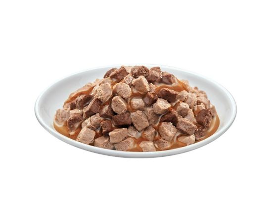 PREVITAL Chicken and veal in gravy - wet cat food - 4 x 100g