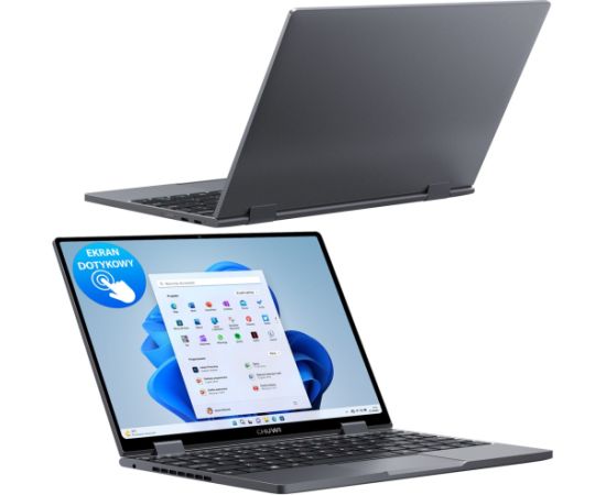Chuwi MiniBook-X-2023-K3-SR Celeron N150/10.51" (1200x1920) TouchScreen IPS/16GB/SSD 512GB/BT/BLKB/x360/Win 11 Silver