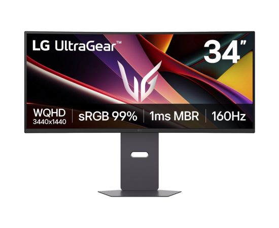LG 34G600A-B computer monitor 86.4 cm (34") 3440 x 1440 pixels Wide Quad HD LCD Black