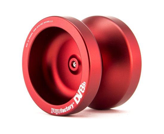 YoYoFactory YO-YO METAL DV888 rotaļlieta iesācējiem un profesionāļiem, sarkans - YO 027