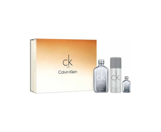 Calvin Klein CK One Essence Parfum Dárková sada 100 ml, miniaturka 10 ml a deospray 150 ml 100ml