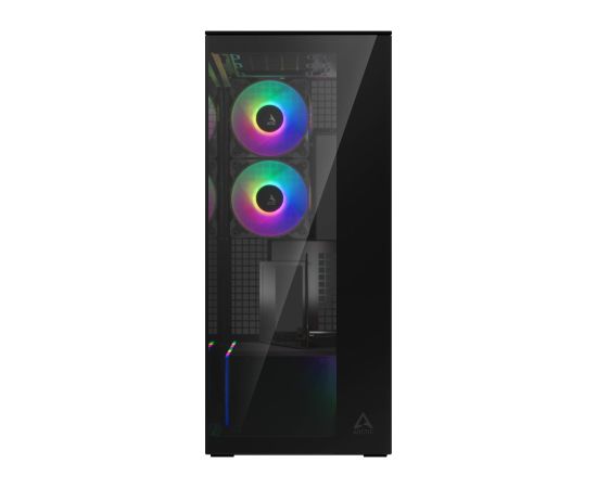 Case ARCTIC Xtender VG (Mirror Black) Case product features Transparent panel Not included Colour Black ACPCC00019A