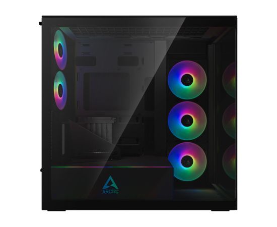 Case ARCTIC Xtender VG (Mirror Black) Case product features Transparent panel Not included Colour Black ACPCC00019A