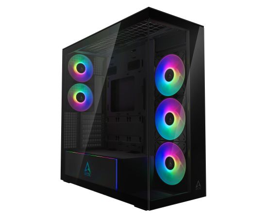 Case ARCTIC Xtender (Mirror Black) MidiTower Case product features Transparent panel Not included Colour White ACPCC00018A