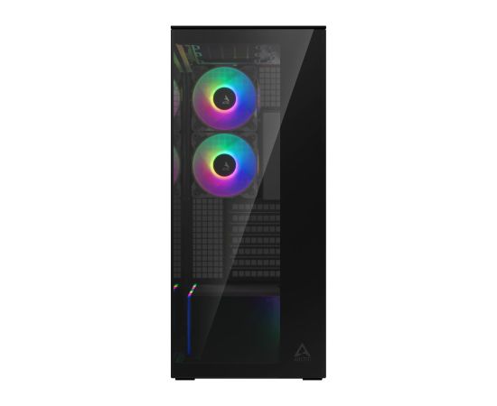 Case ARCTIC Xtender (Mirror Black) MidiTower Case product features Transparent panel Not included Colour White ACPCC00018A