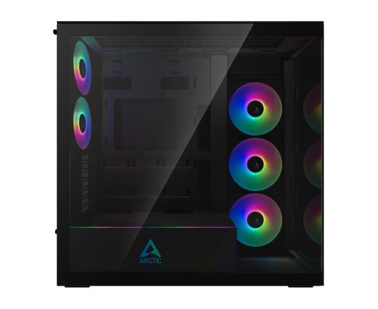 Case ARCTIC Xtender (Mirror Black) MidiTower Case product features Transparent panel Not included Colour White ACPCC00018A