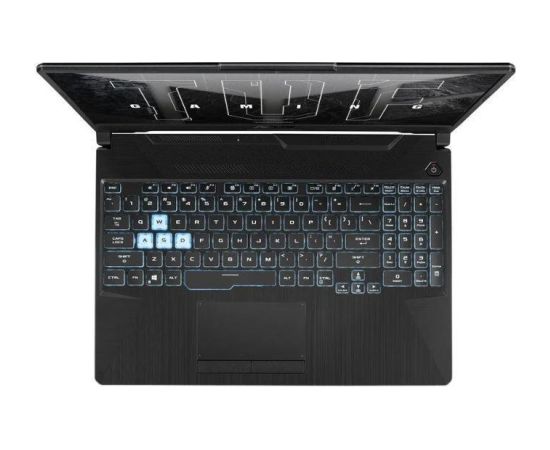 Notebook ASUS TUF Gaming A15 FA506NCG-HN184W CPU  Ryzen 7 7445HS 3200 MHz 15.6" 1920x1080 RAM 16GB DDR5 5600 MHz SSD 512GB NVIDIA GeForce RTX 5050 4GB ENG Windows 11 Home Black 2.3 kg 90NR0JF7-M00FB0