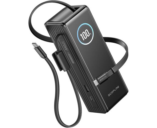 EcoFlow RAPID Powerbank 25000mAh, 170W (built-in 100W cables).