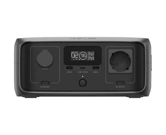 Bundle: Power Station EcoFlow RIVER 3 UPS + Solar Panel 45W USB-C