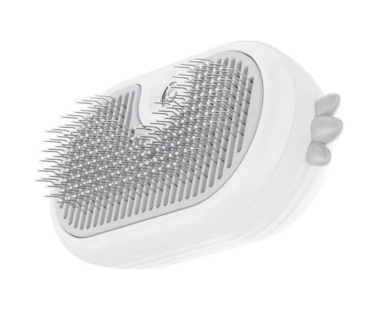 Rojeco Cat Steam Brush with massage function (white)