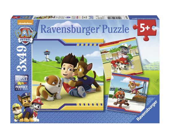 Ravensburger Puzzle 3x49 Pieces: Paw Patrol