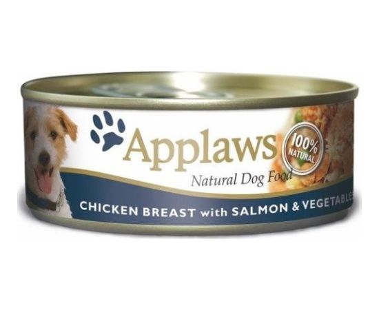 Applaws Applaws Pies kurczak łosoś warzywa karma dla psa puszka 156g uniwersalny