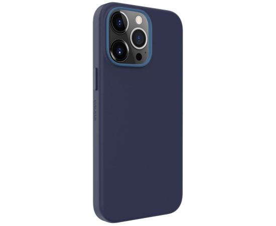 Evelatus Apple  iPhone 13 Pro Genuine Leather case with MagSafe Blue