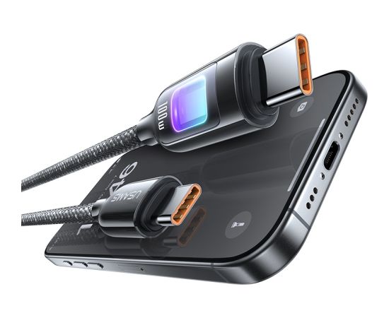 Kabel USAMS TC Series SJ750 100W USB-C   do USB-C 1,2 m tarnish