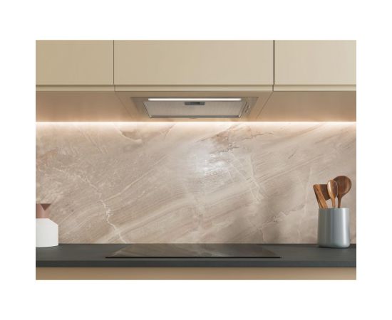 Whirlpool WCTH63FLEBX tvaiku nosūcējs 60cm iebūvējams ner. tēr.