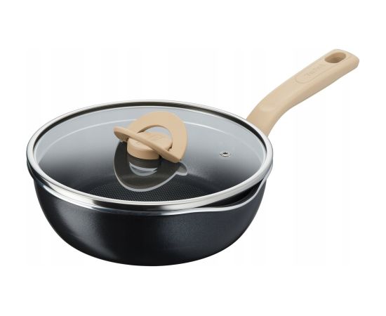 Tefal Deep frypan with lid 24cm induction