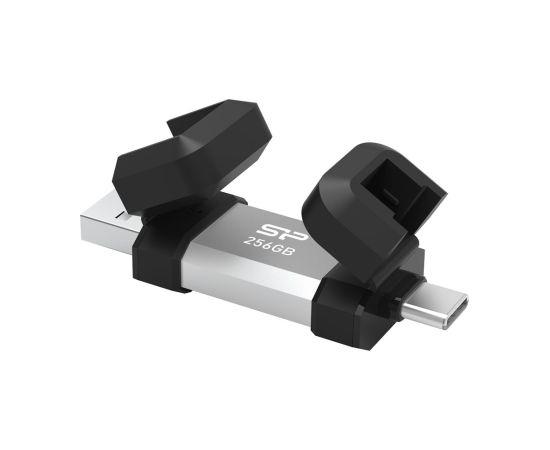 Silicon Power C51 256GB USB-A USB-C Silver