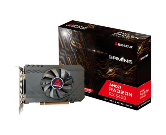 BIOSTAR RX 6400 4GB graphics card