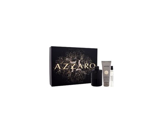 Azzaro The Most Wanted Intense Gift set EDP 100 ml, miniature EDP 10 ml and Wanted shower gel 75 ml 100ml