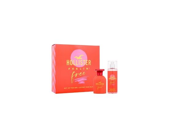 Hollister Feelin' Free for Her Gift set EDP 50 ml and body mist 125 ml 50ml