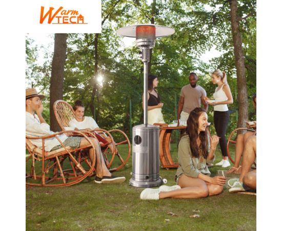 Nerūsējošā tērauda gāzes sildītājs, 13 kW