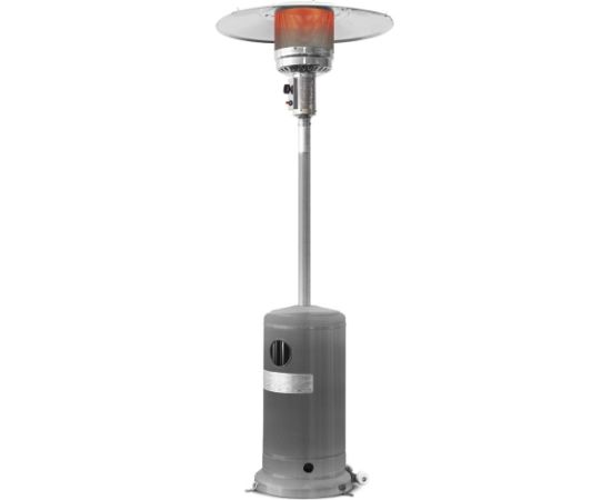 Nerūsējošā tērauda gāzes sildītājs ar riteņiem, 13 kW