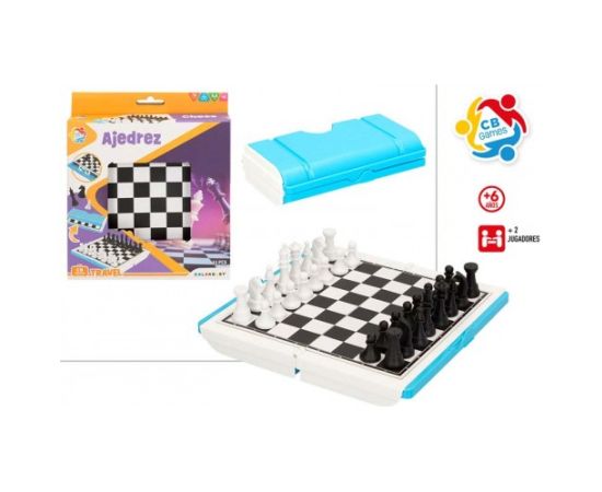 Настольная игра Шахматы для путешествий в чемоданчике (пластик) CB47421