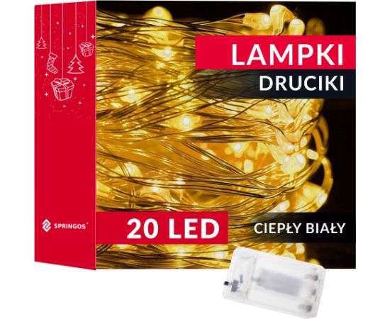 Springos CL0005 СВЕТОДИОДНЫЕ ИНДИКАТОРЫ АККУМУЛЯТОРА 20 светодиодов