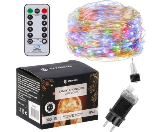 Ziemassvētku lampiņas Springos CL0315 300 Led