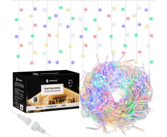 Springos CL0519 ШТОРА ICOPLE FLASH 500 LED