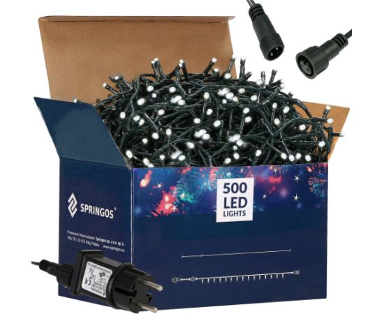 Springos CL0520 Рождественские елочные гирлянды 500 светодиодов