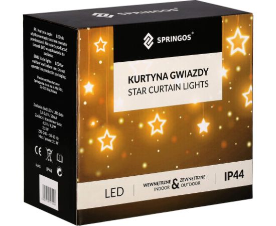 Ziemassvētku lampiņas Springos CL4017 138 Led