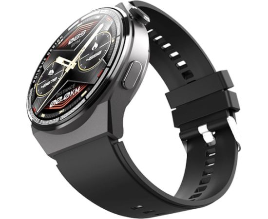 iWear   HW23 Max Aluminum Inteligent Sport BT Call Smart Watch 1.52'' IPS Heartrate / Oxygen Black