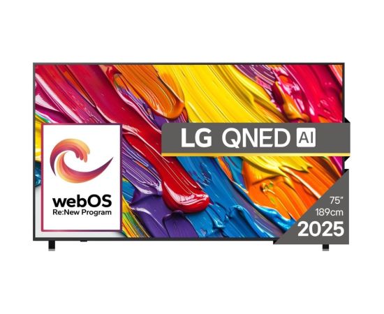 TV Set LG 75 " 4K Ultra HD 3840 x 2160 pixels Flat 16:9 QNED 75QNED84A3C