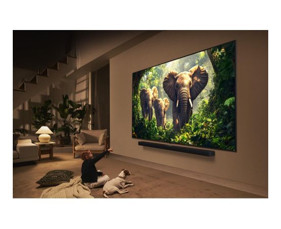 TV Set LG 55" 4K/Smart 3840x2160 Wireless LAN Bluetooth webOS 55QNED87A3B
