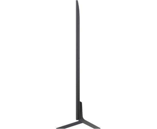TV Set LG 75" 4K/Smart 3840x2160 Wireless LAN Bluetooth webOS Black 75QNED87A3B